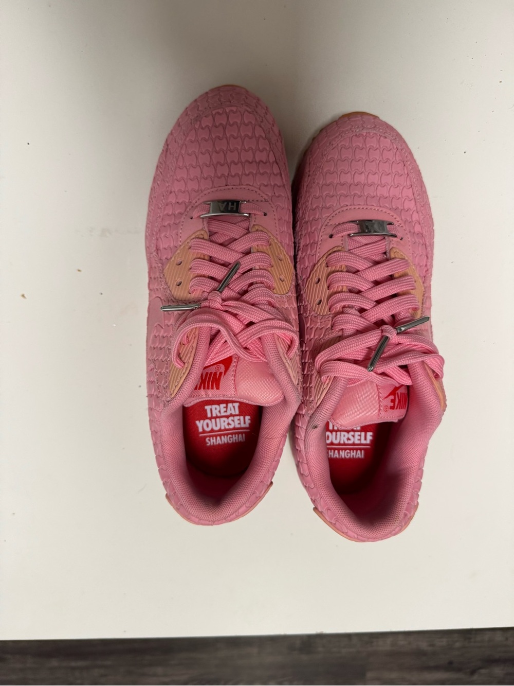 Nike Women's Pink 'Treat Yourself' Shanghai Sneakers